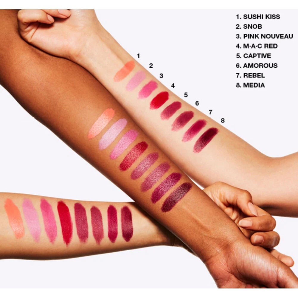 MAC Cosmetics Satin Lipstick Mac Red 4 MAC Cosmetics Satin Lipstick Mac Red - Afbeelding 4