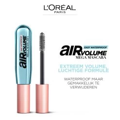 L'Oreal Lu0027Oréal Air Mega Volume Mascara 01 Black Waterproof -Cosmetica Serie Winkel 1019296 3