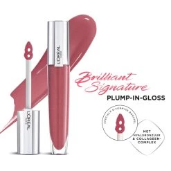L'Oreal Lu0027Oréal Brilliant Signature Plump- In Gloss 404 Assert -Cosmetica Serie Winkel 1029639 3