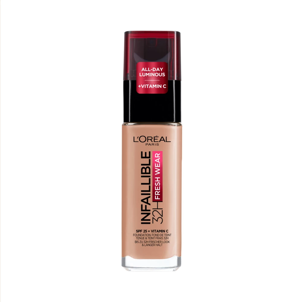 L'Oreal Lu0027Oréal Infaillible 32H Fresh Wear Foundation 160 Rose Linen 1 L'Oreal Lu0027Oréal Infaillible 32H Fresh Wear Foundation 160 Rose Linen