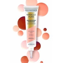 Max Factor Miracle Pure Foundation 045 Warm Almond -Cosmetica Serie Winkel 1041200 4