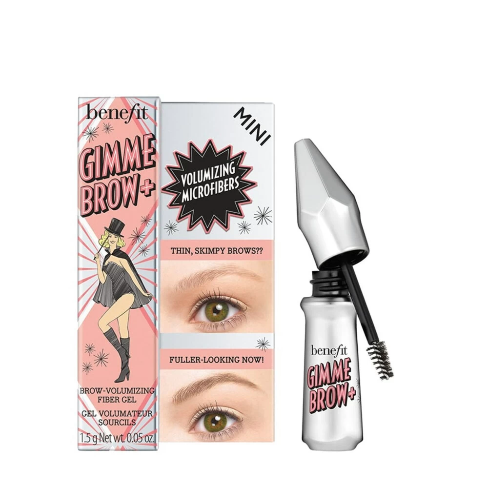 Benefit Gimme Brow+ Volumizing Wenkbrauwgel 4 Warm Deep Brown 2 Benefit Gimme Brow+ Volumizing Wenkbrauwgel 4 Warm Deep Brown - Afbeelding 2