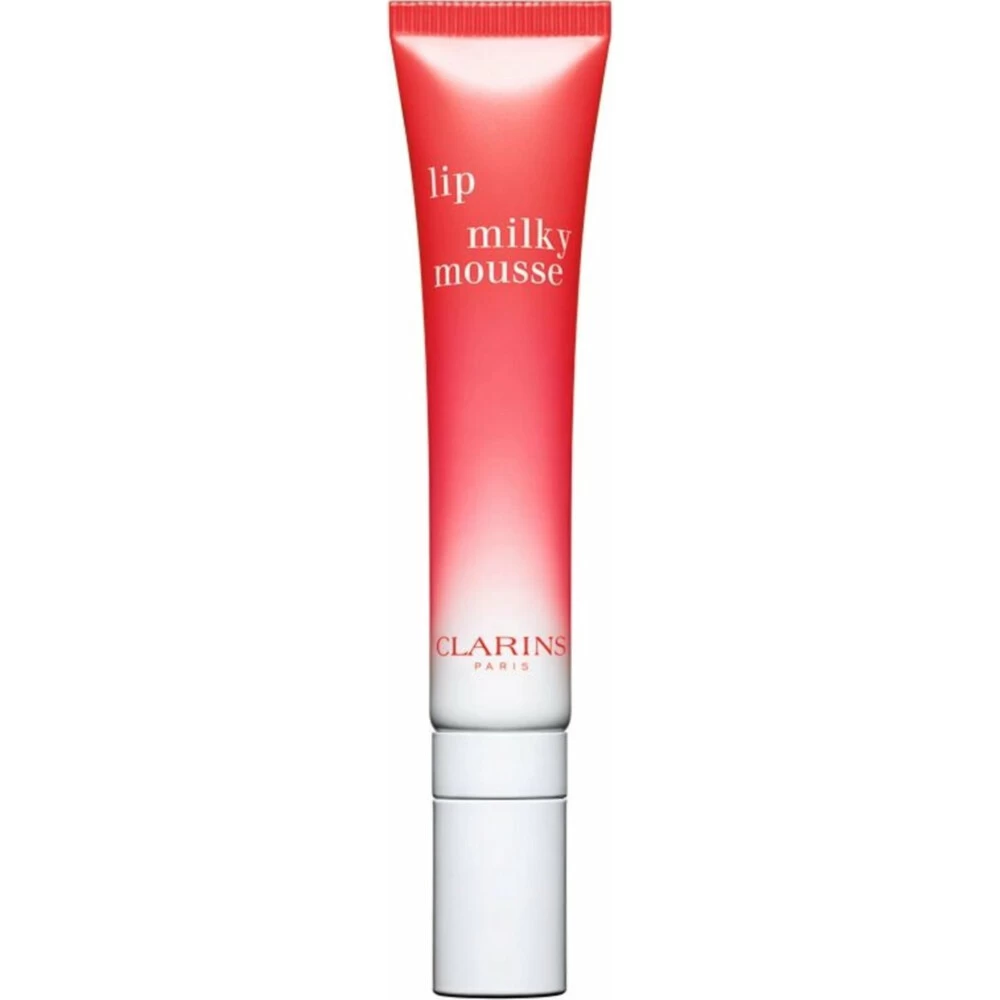 Clarins Lip Milky Mousse 01 Milky Strawberry 1 Clarins Lip Milky Mousse 01 Milky Strawberry