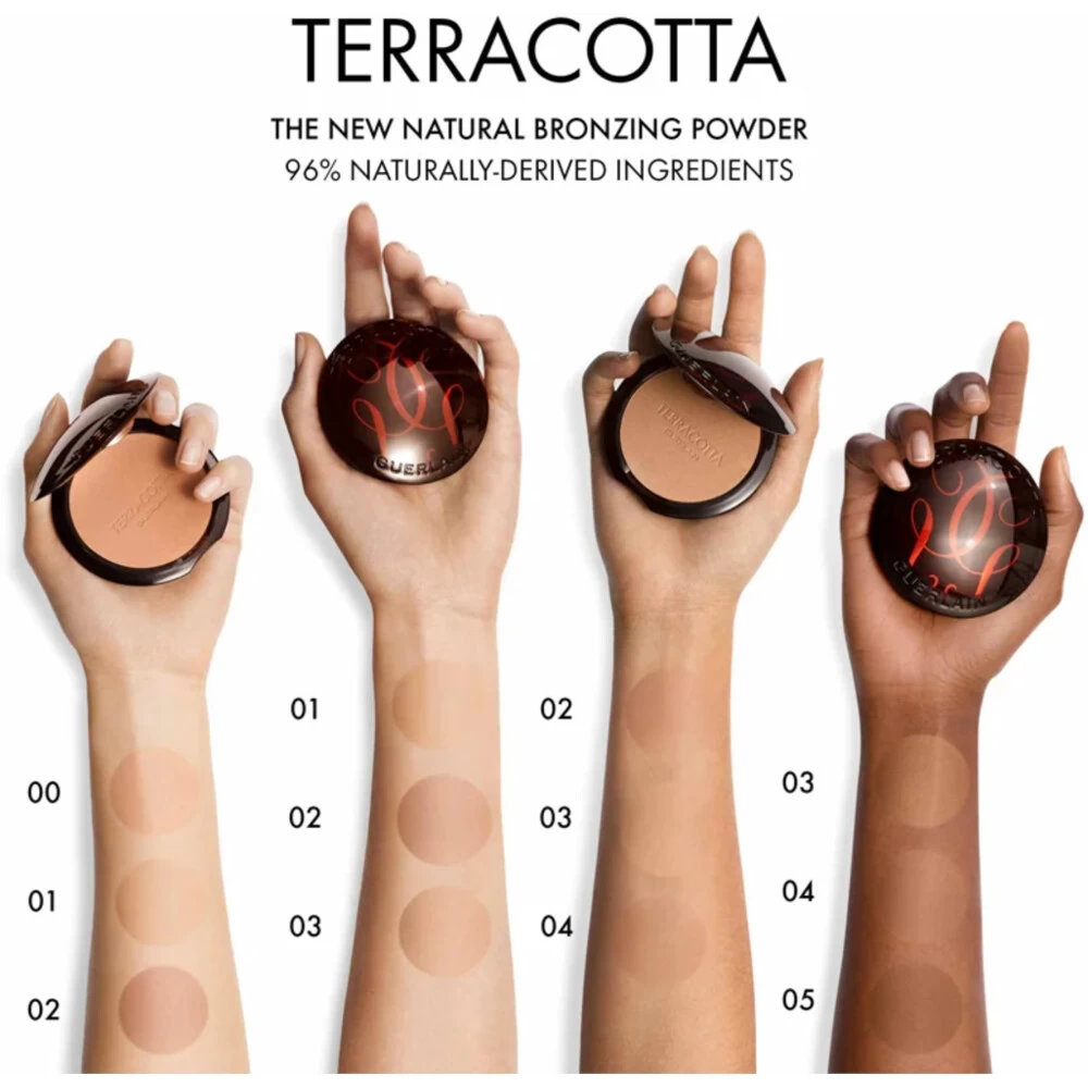 Guerlain Terracotta Bronzing Powder 03 Medium Warm 2 Guerlain Terracotta Bronzing Powder 03 Medium Warm - Afbeelding 2
