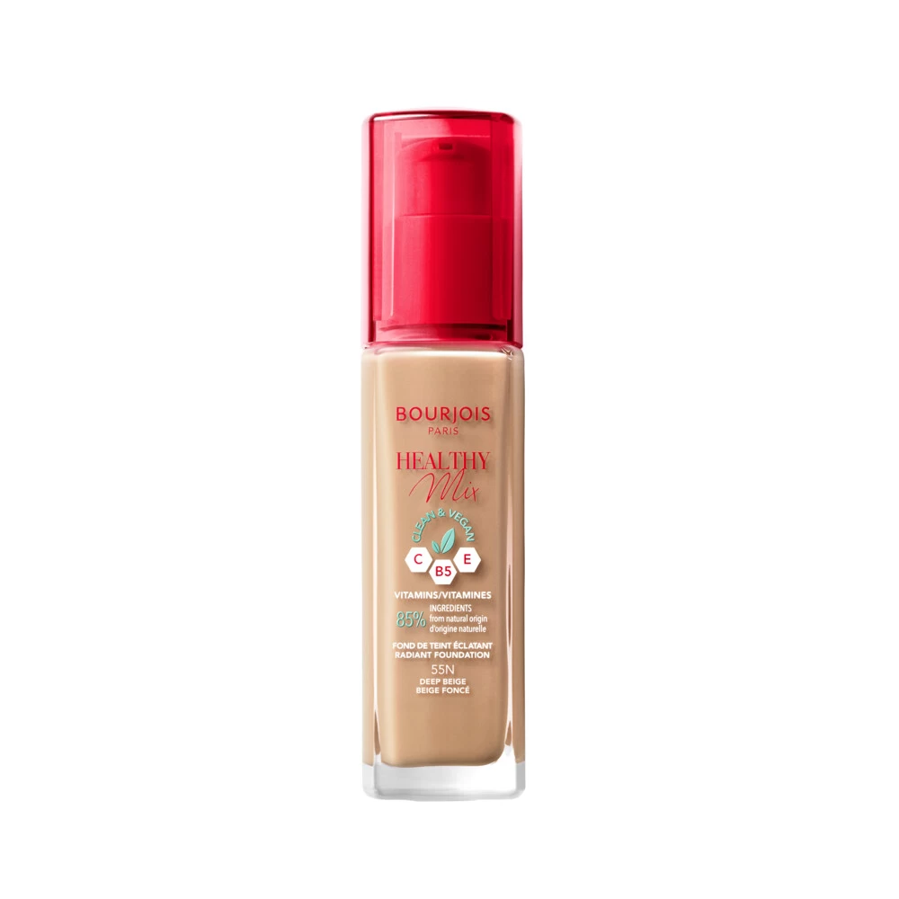 Bourjois Paris Healthy Mix Clean Foundation 055 Deep Beige 1 Bourjois Paris Healthy Mix Clean Foundation 055 Deep Beige