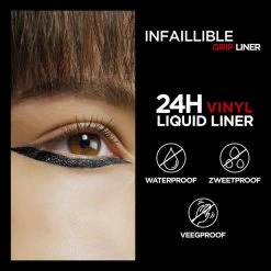 L'Oreal Lu0027Oréal Infaillible Grip 24H Vinyl Liquid Eyeliner Zwart -Cosmetica Serie Winkel 1071944 3