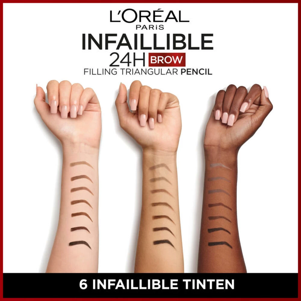 L'Oreal Lu0027Oréal 24H Brow Filling Triangular Pencil 5.23 Auburn 2 L'Oreal Lu0027Oréal 24H Brow Filling Triangular Pencil 5.23 Auburn - Afbeelding 2