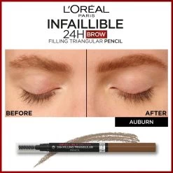 L'Oreal Lu0027Oréal 24H Brow Filling Triangular Pencil 5.23 Auburn 8 L'Oreal Lu0027Oréal 24H Brow Filling Triangular Pencil 5.23 Auburn -Cosmetica Serie Winkel 1071952 4
