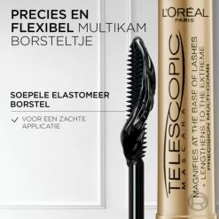 L'Oreal Lu0027Oréal Telescopic Black Mascara -Cosmetica Serie Winkel 969158 4