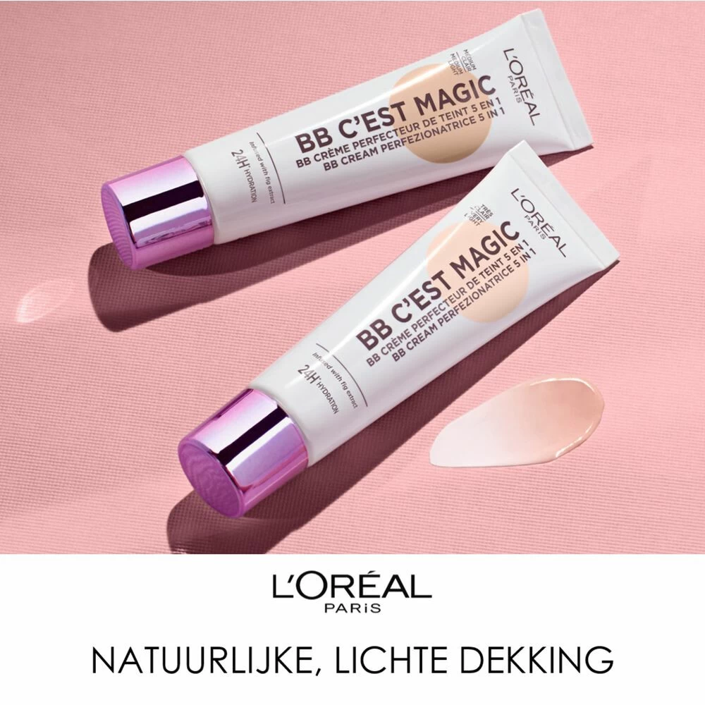 L'Oreal Lu0027Oréal BB Cream Cest Magic 01 Very Light 6 L'Oreal Lu0027Oréal BB Cream Cest Magic 01 Very Light - Afbeelding 6